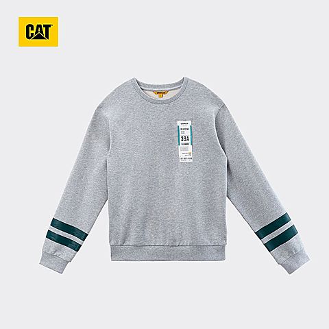 CAT/卡特春夏新款男灰色卫衣套衫CJ1SWP16451