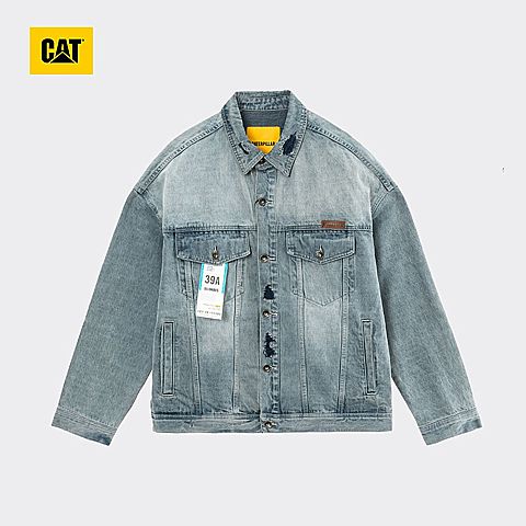 CAT/卡特春夏新款中性灰色夹克CJ1JAP13101