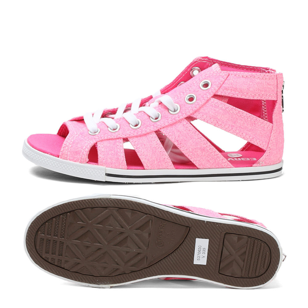 匡威537063C粉色】CONVERSE/匡威女子All star硫化凉鞋537063C