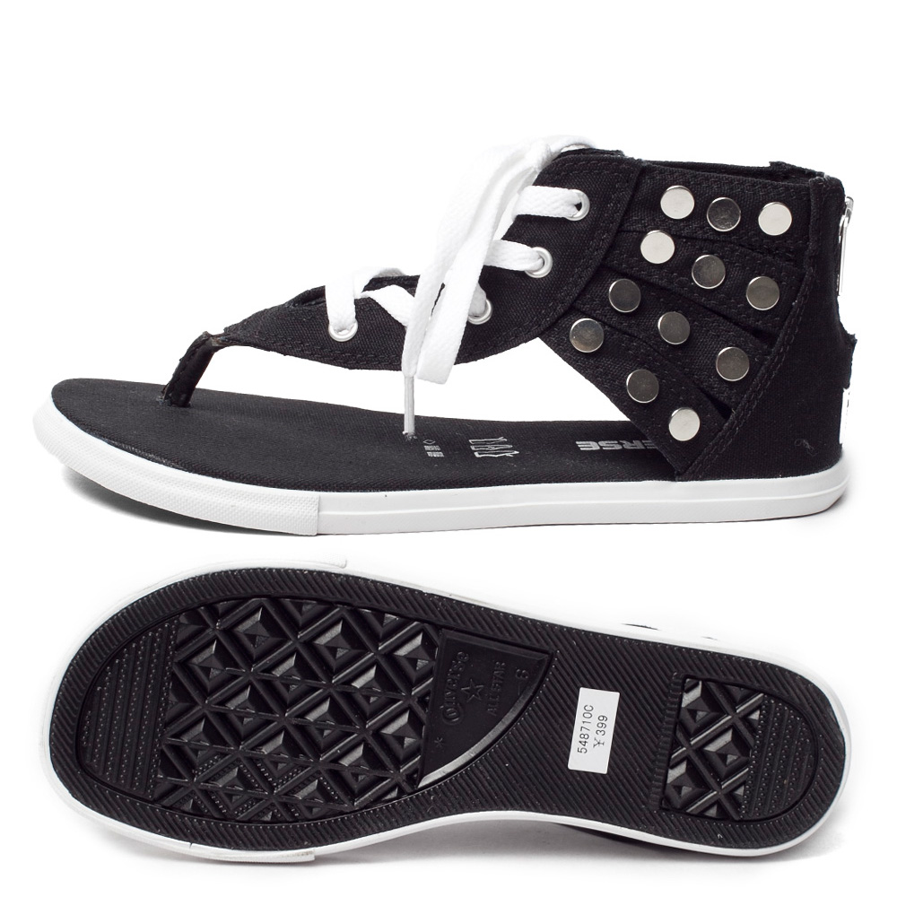 converse/匡威 新款圆形铆钉女子夹脚凉鞋548710c