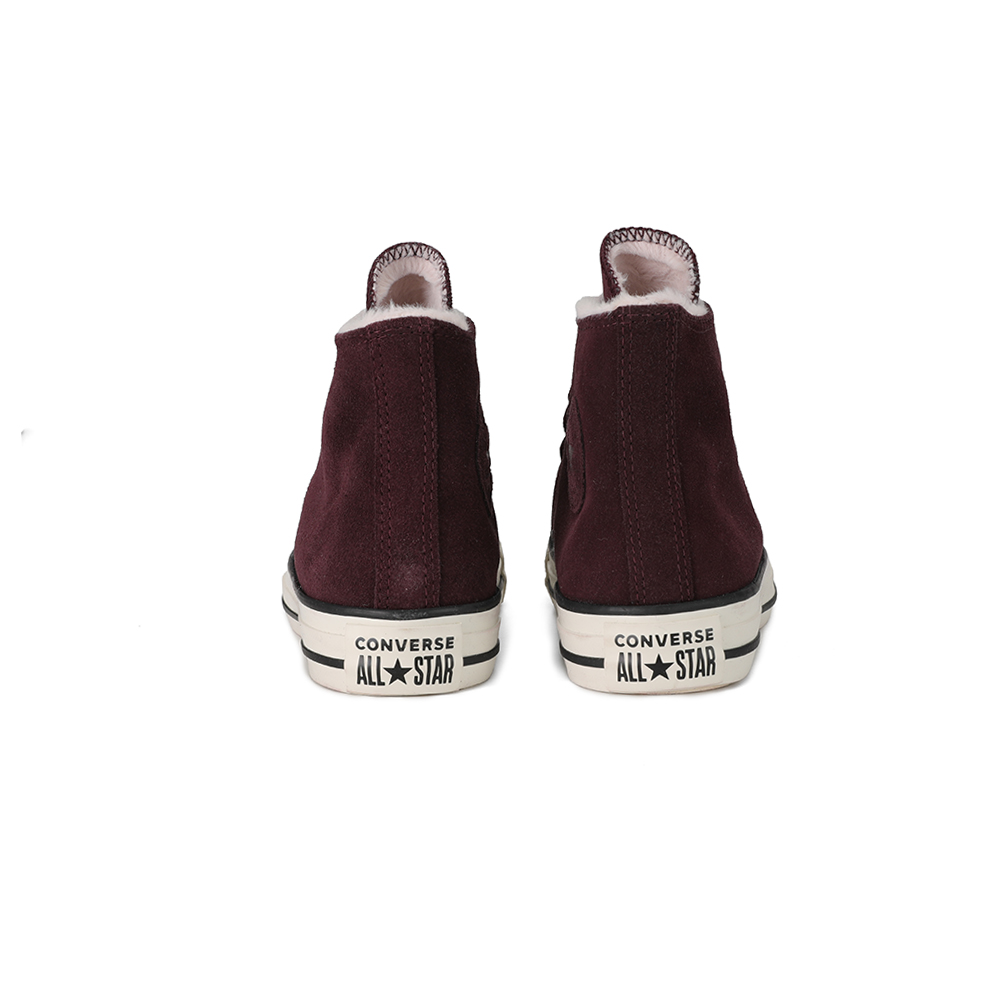 匡威569398C红】CONVERSE/匡威女子Chuck Taylor SEASONAL高帮系带帆布鞋/硫化鞋569398C