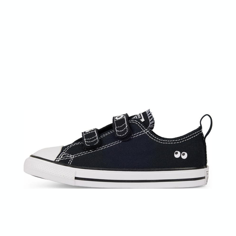 converse匡威2024儿童-低帮系带-黑Chuck Taylor SEASONAL帆布鞋/硫化鞋A10384C