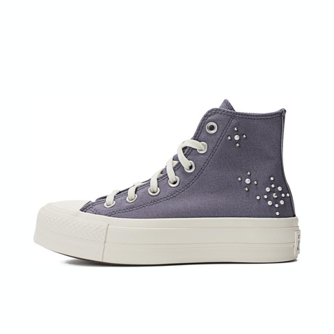 converse匡威2024女子高帮系带Chuck Taylor SEASONAL帆布鞋/硫化鞋A12513C