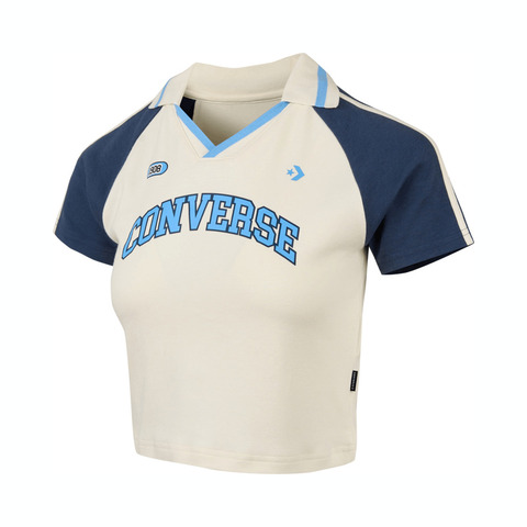 converse匡威2024女子短袖POLO10027656-A01