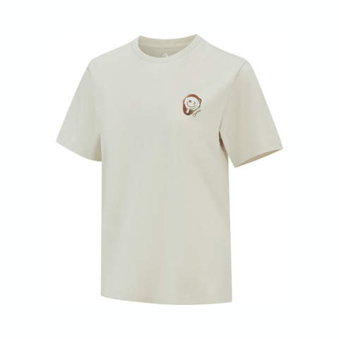 converse匡威2025女子女子-针织无领短T-白针织无领短T10028733-A03