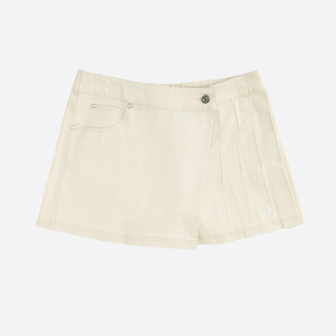 converse匡威2025女子女子-梭织短裙-白梭织短裙WCH877-W0L