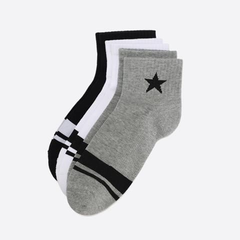 converse匡威2025中性中性-短袜-灰短袜UC0558-042