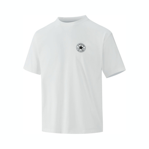 converse匡威2025男子男子-针织无领短T-白针织无领短TMCH691-001