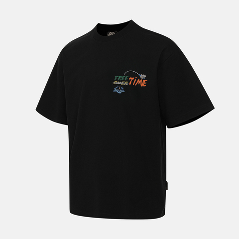 converse匡威2025男子男子-短袖T恤-黑针织无领短TMCJ643-023