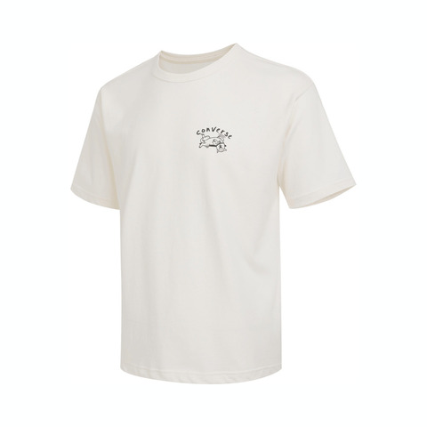 converse匡威2025男子男子-针织无领短T-白针织无领短TMCH621-W2Y