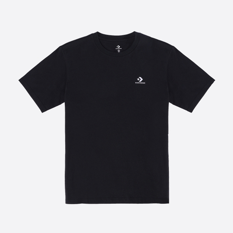 converse匡威2025中性中性-针织无领短T-黑针织无领短TMCH688-023