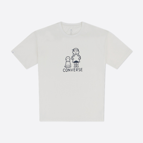 converse匡威2025中性中性-针织无领短T-白针织无领短TUCH886-W70