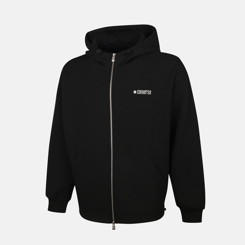 converse匡威2025男子男子-针织连帽外套-黑针织连帽外套MCH604-023