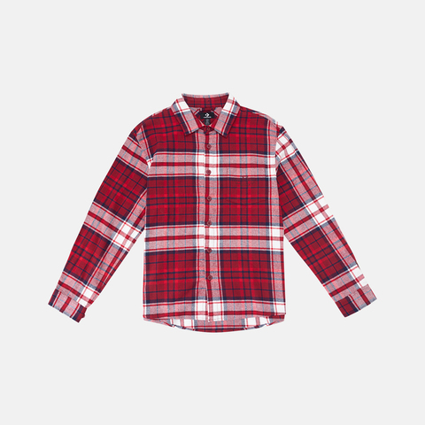 converse匡威2026中性中性-梭织长袖衬衫-红梭织长袖衬衫UCJ393-B35