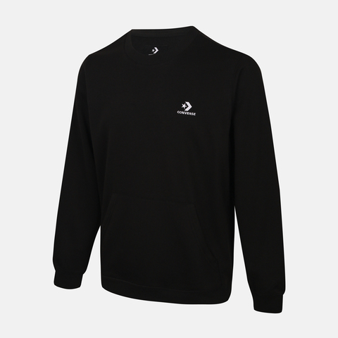 converse匡威2026男子男子-针织无帽卫衣-黑针织无帽卫衣MCJ697-023