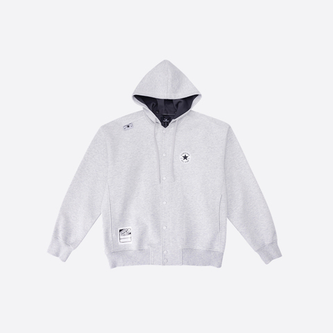 converse匡威2026男子男子-针织连帽外套-灰针织连帽外套MCJ696-GGN