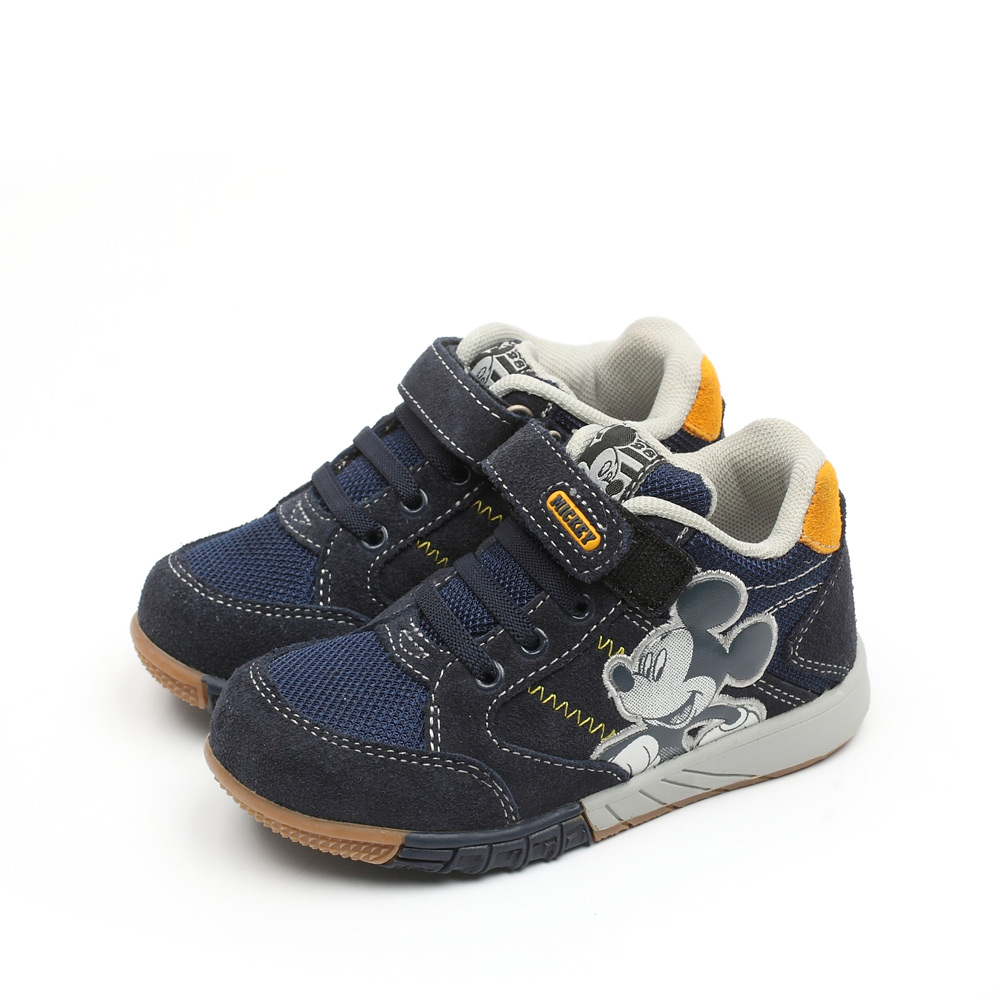 disney/迪士尼秋季小童深蓝pu户外鞋sw70035