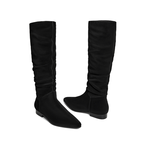 HGK2025冬季新款百搭时尚时装骑士长靴51722DG5