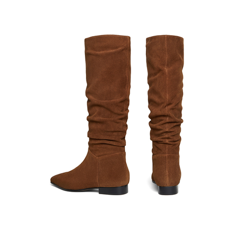 HGK2025冬季新款百搭时尚时装骑士长靴51722DG5