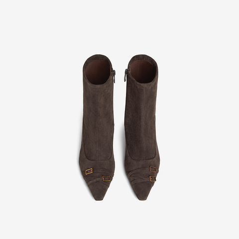 HGK25冬贝尔摩德牛皮短靴WTZ31DZ5