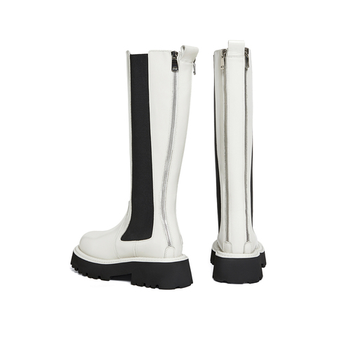 HGK25冬暗夜曙光牛皮骑士靴2398CDG5