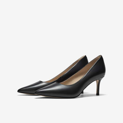 HGK26春漆牛皮革高跟鞋女单鞋WAP03AQ6