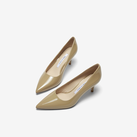 HGK26春漆牛皮革高跟鞋女单鞋WAP03AQ6