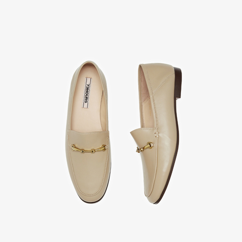 73hours女鞋奶酪包云朵优雅舒适平底乐福鞋