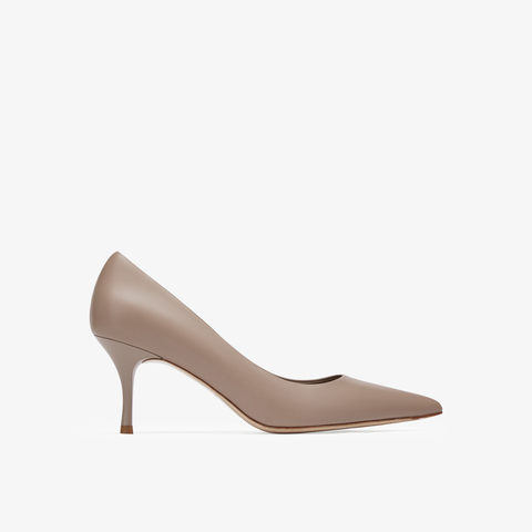 73hours女鞋优雅主张2025春季新品尖头高跟纯色浅口单鞋