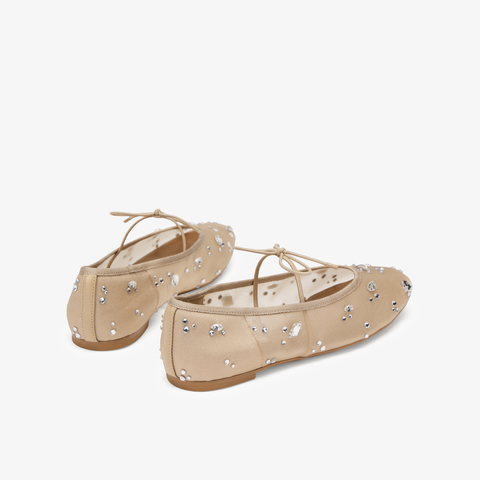 73hours女鞋卡普里岛2025春季新品圆头纯色平底芭蕾鞋