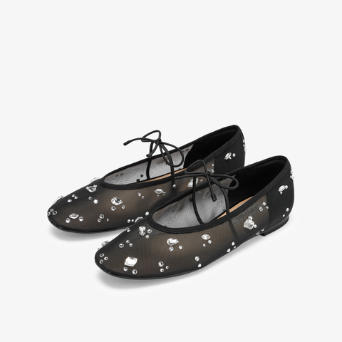 73hours女鞋卡普里岛2025春季新品圆头纯色平底芭蕾鞋