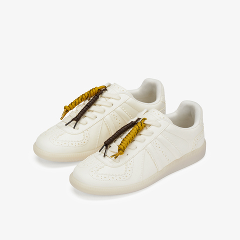 73hours女鞋布朗尼2025春秋新款舒适平底德训鞋阿甘鞋休闲运动鞋