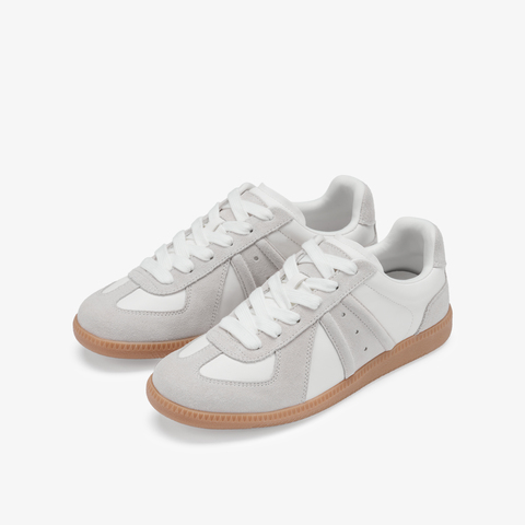 73hours女鞋布朗尼纯色平底系带休闲鞋