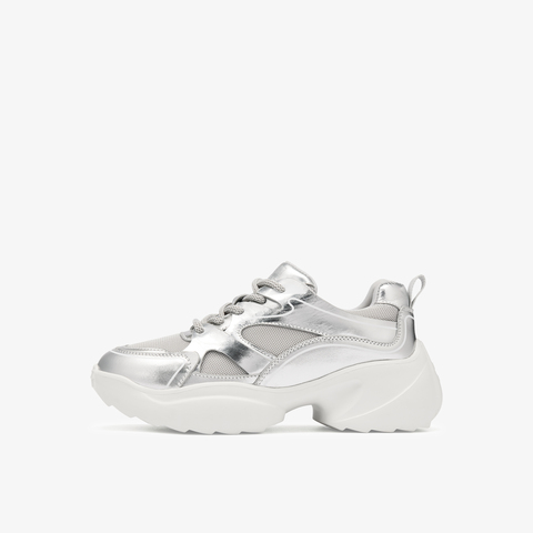 73hours女鞋周日暂停2025秋季新品厚底系带圆头老爹鞋