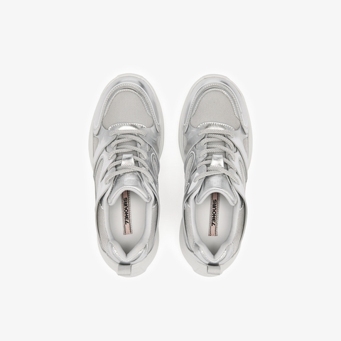 73hours女鞋周日暂停2025秋季新品厚底系带圆头老爹鞋