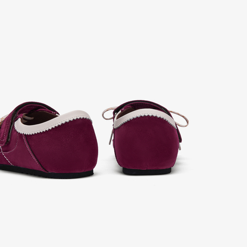 73hours女鞋奇妙治愈2025秋季新品系带圆头平底德训鞋