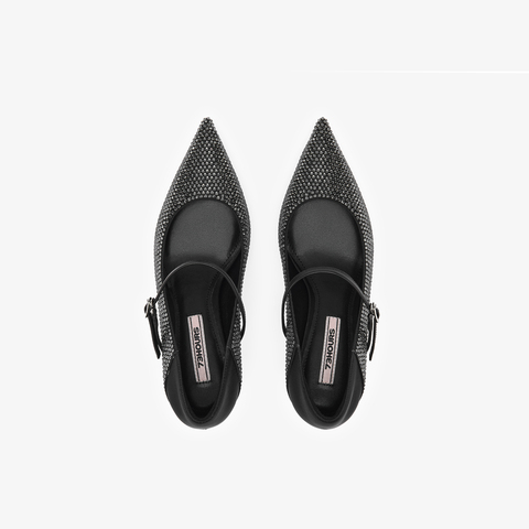 73hours女鞋镜头跟随高跟2025秋季新品尖头细跟纯色高跟单鞋