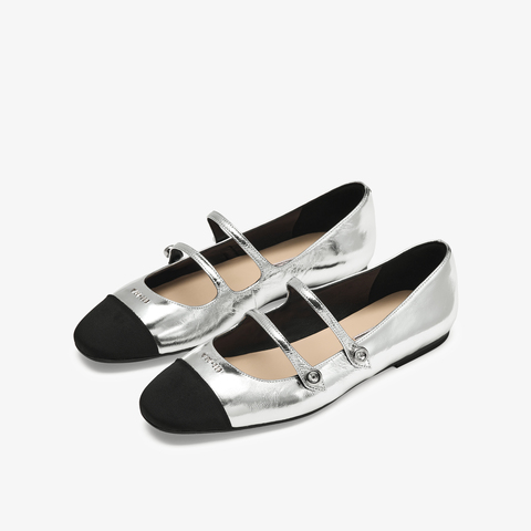 73hours女鞋色彩剧场2025秋季新品圆头平底纯色玛丽珍鞋