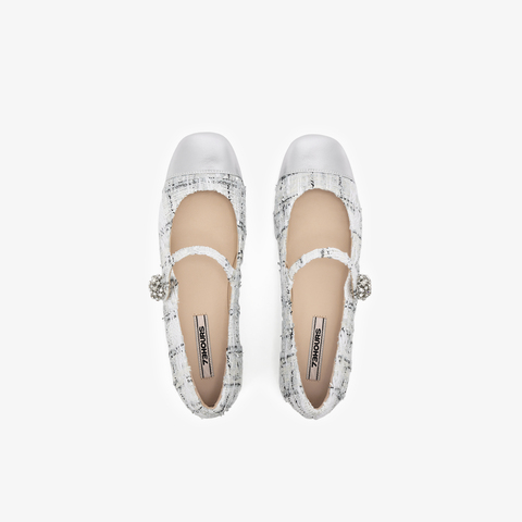 73hours女鞋巴黎恋人方跟圆头小香玛丽珍鞋