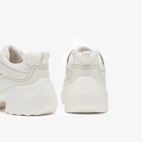 73hours女鞋周日暂停2025秋季新品厚底系带圆头老爹鞋