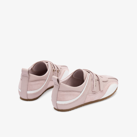 73hours女鞋极速甜心2025秋季新品平底拼色系带德训鞋