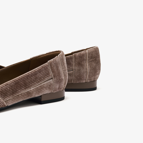 73hours女鞋浪漫独白2025秋季新品尖头平底纯色浅口单鞋