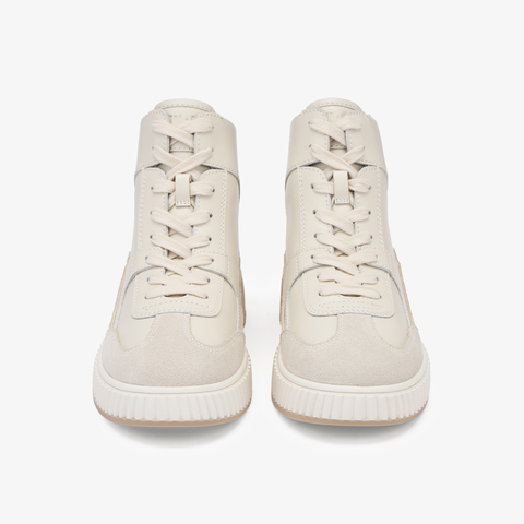 73hours女鞋融化奶油2025冬季新品夹带圆头厚底马丁靴