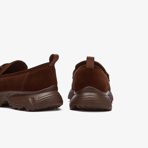 73hours女鞋秋日频道2025秋季新品纯色厚底圆头乐福鞋