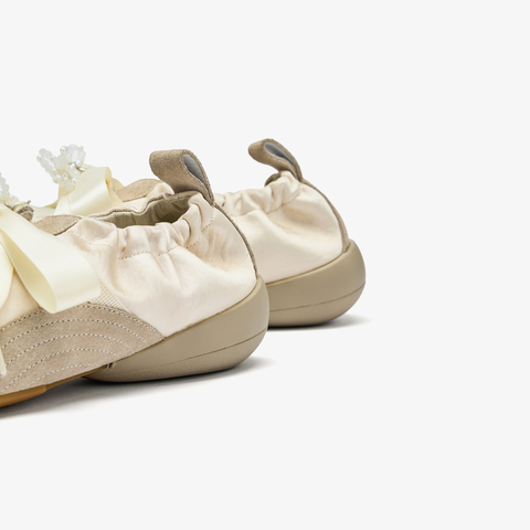 73hours女鞋小酒窝2025秋季新品圆头纯色系带德训鞋