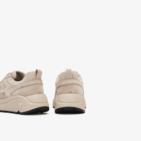 73hours女鞋舒适定义2025秋季新品纯色系带厚底休闲鞋