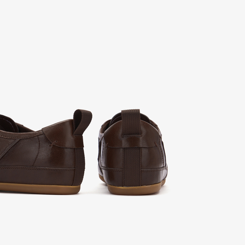 73hours女鞋甜甜圈2025秋季新品系带平底圆头拼接德训鞋