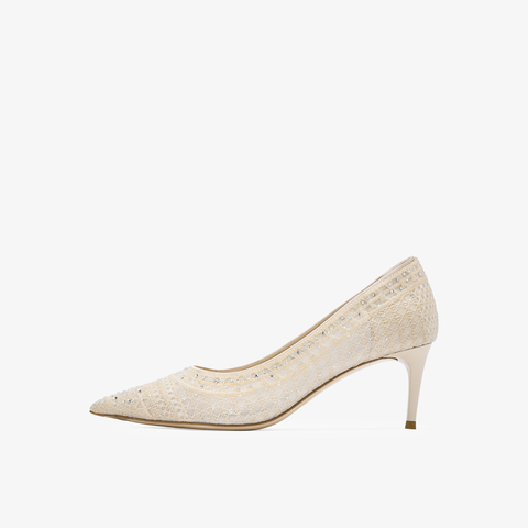 73hours女鞋光影律动2025秋季新品细跟尖头纯色浅口单鞋