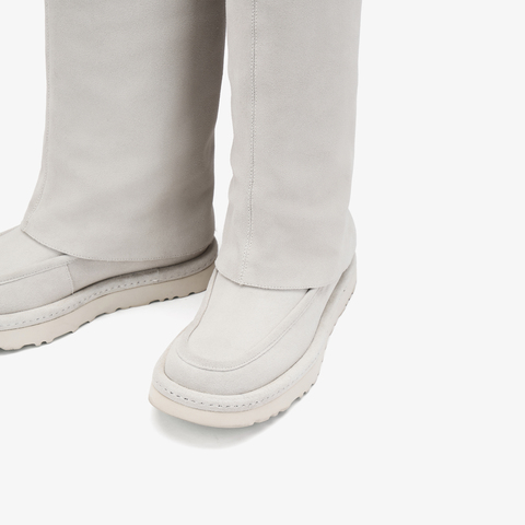 73hours女鞋牛奶小兔2025冬季新品长筒纯色圆头厚底雪地靴