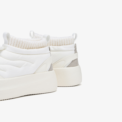 73hours女鞋温暖前调2025冬季新品厚底圆头短筒雪地靴